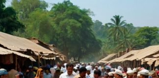 Default_A_bustling_agricultural_market_scene_with_farmers_disp_2
