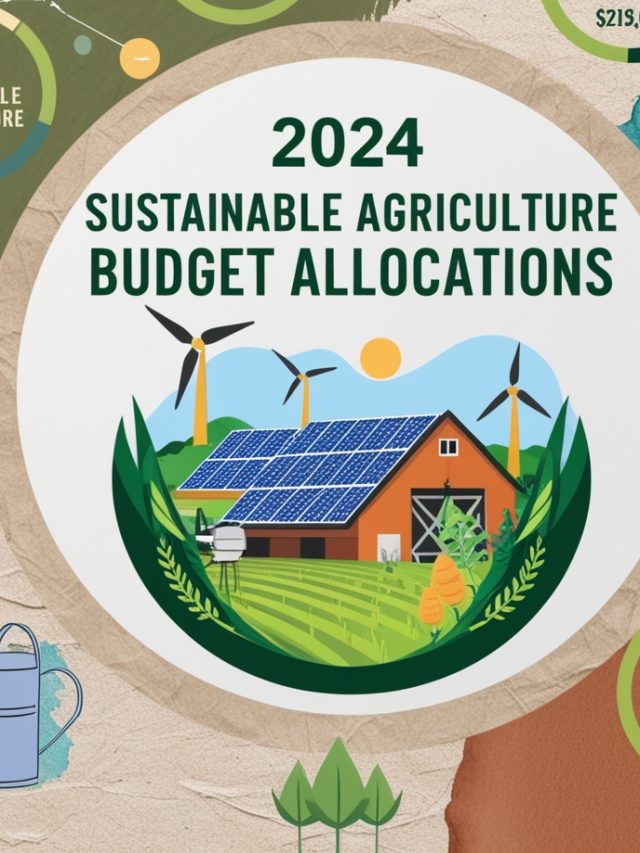 2024 Sustainable Agriculture Budget Allocations