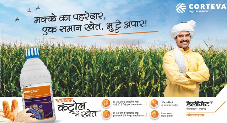 Delegate protected my maize crop from fall armyworm and also increased the yield – Pradeep Suryabhan Sonawane, Jalgaon, Maharashtra